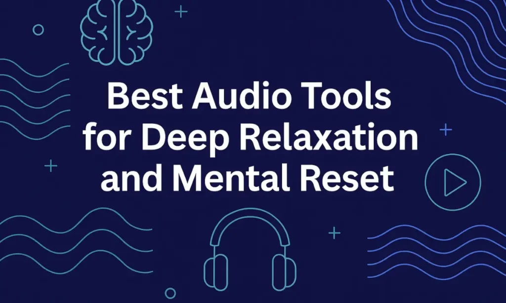 Best Audio Tools for Deep Relaxation and Mental Reset